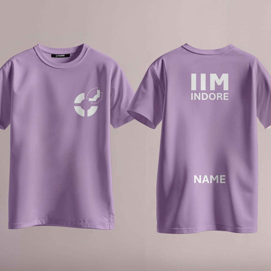 The IIM Indore Heritage Round Neck Tee - 210GSM