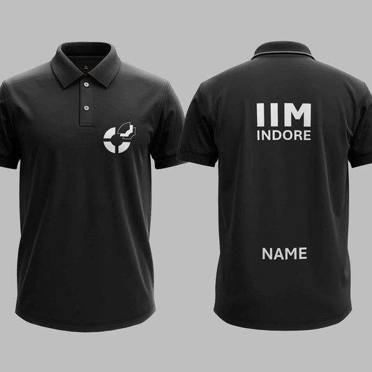 The IIM Indore Heritage Polo Tee - 200GSM