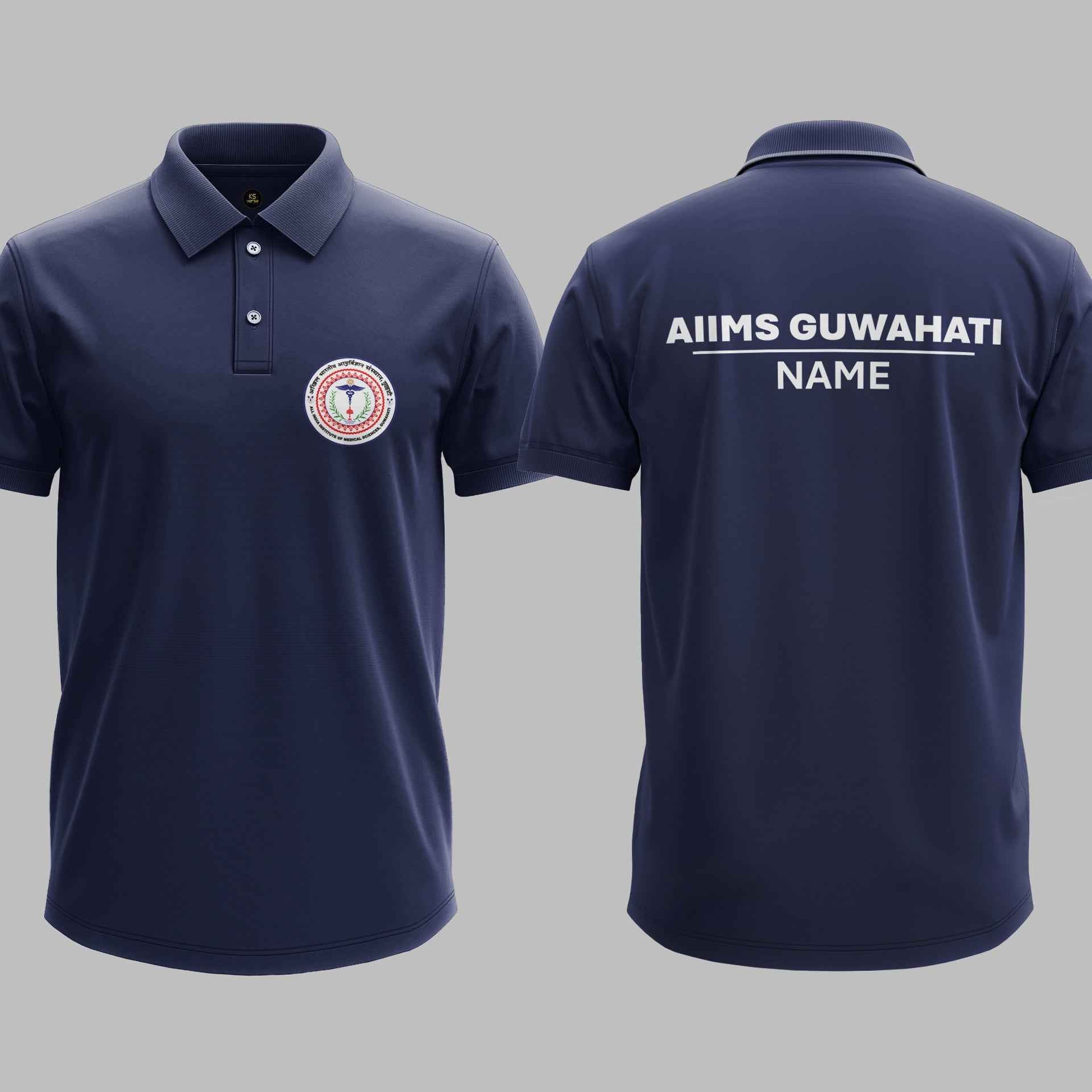 The AIIMS Guwahati Prestige Polo Tee - 200GSM