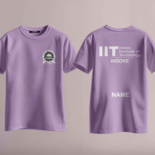 The IIT Indore Minimalist Round Neck Tee - 210GSM