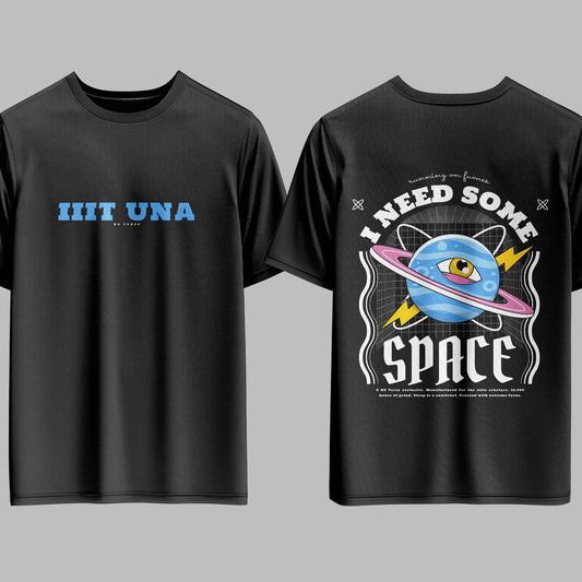 The IIIT Una Void Capsule Oversized Tee - 240GSM