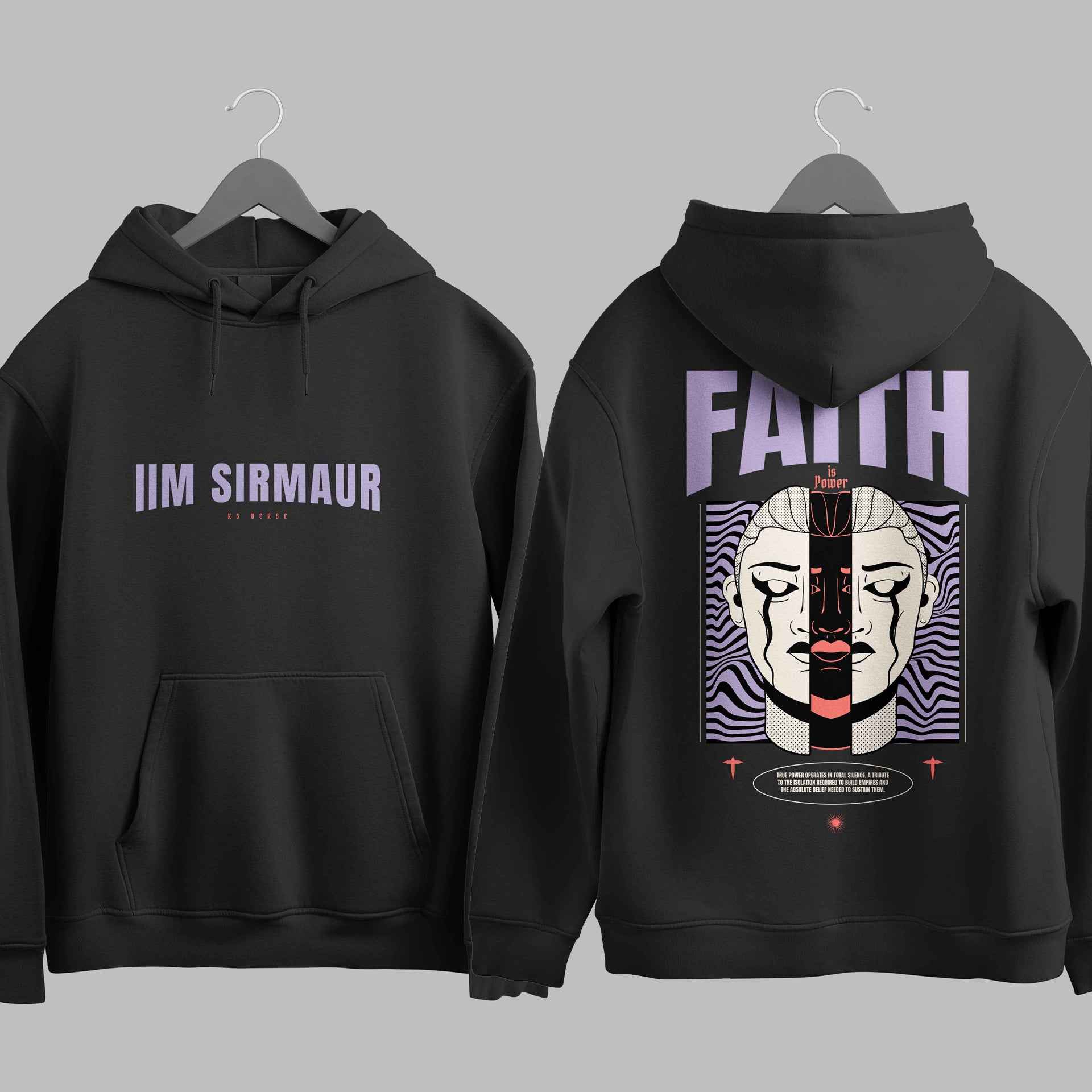 The IIM Sirmaur Void Duality Hoodie - 320GSM