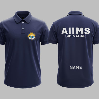 The AIIMS Bibinagar Heritage Polo Tee