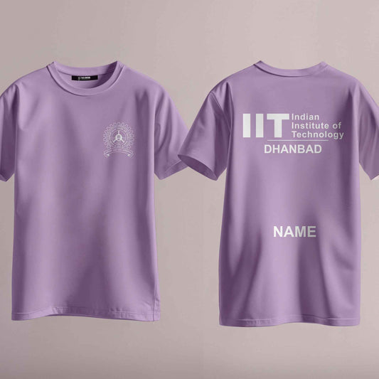 The IIT Dhanbad Minimalist Round Neck Tee - 210GSM