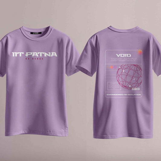 The IIT Patna Void Galaxy Round Neck Tee - 210GSM