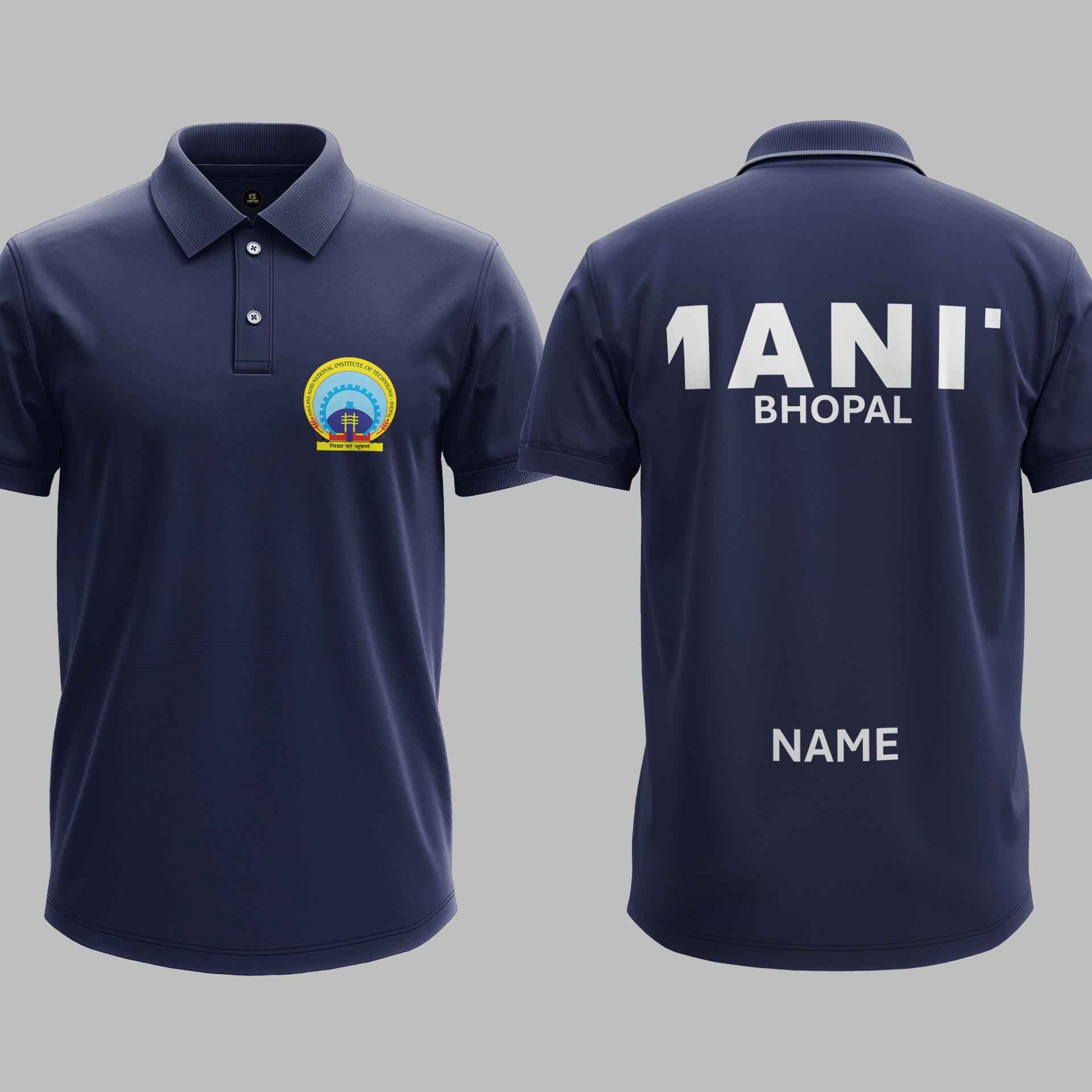 The MANIT Bhopal Heritage Polo Tee