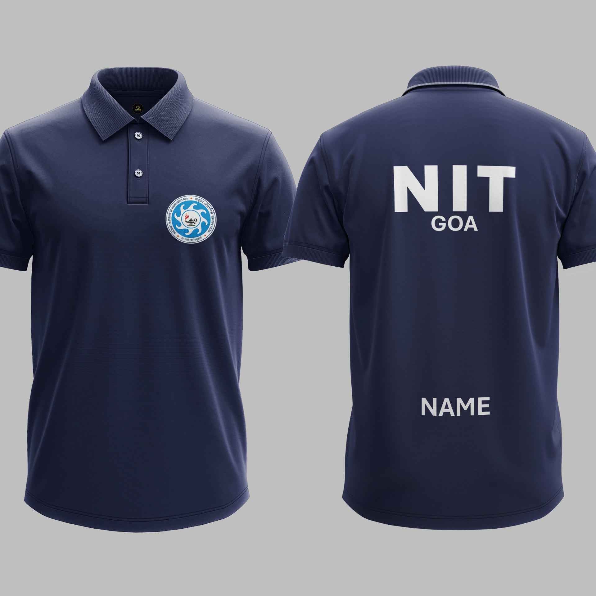 The NIT Goa Heritage Polo Tee