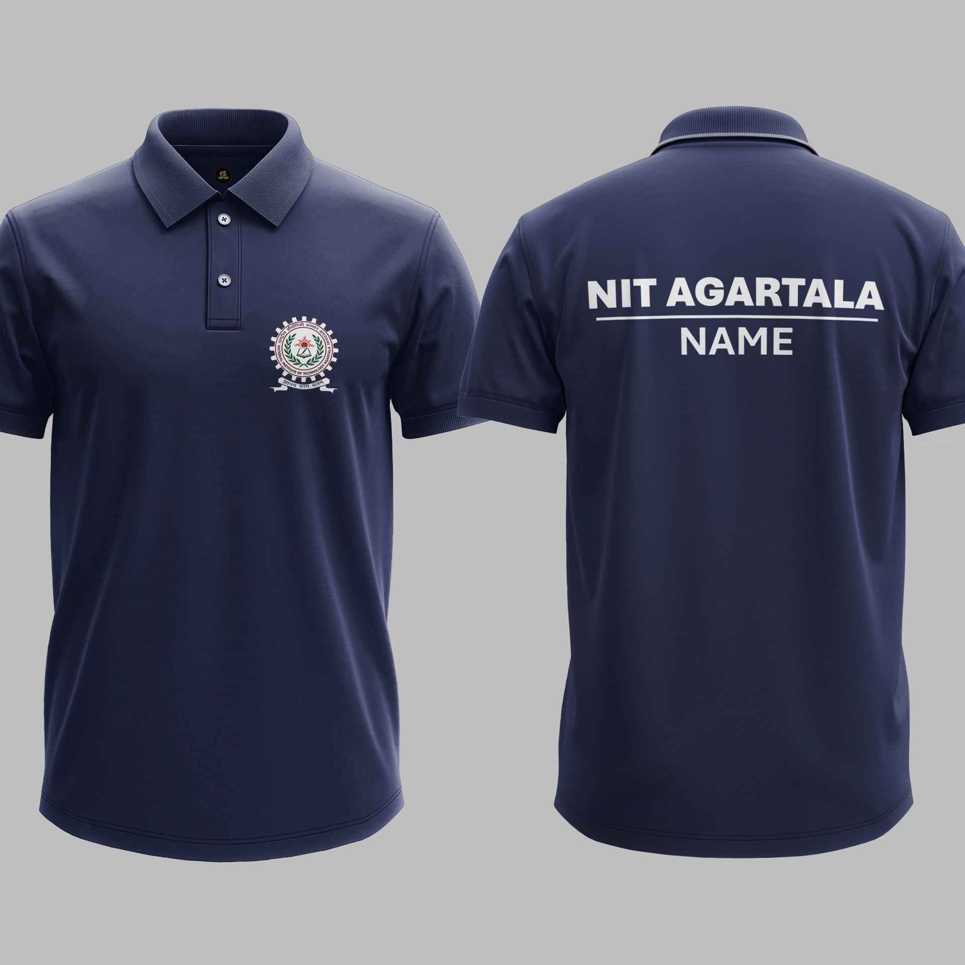 The NIT Agartala Prestige Polo Tee - 200GSM