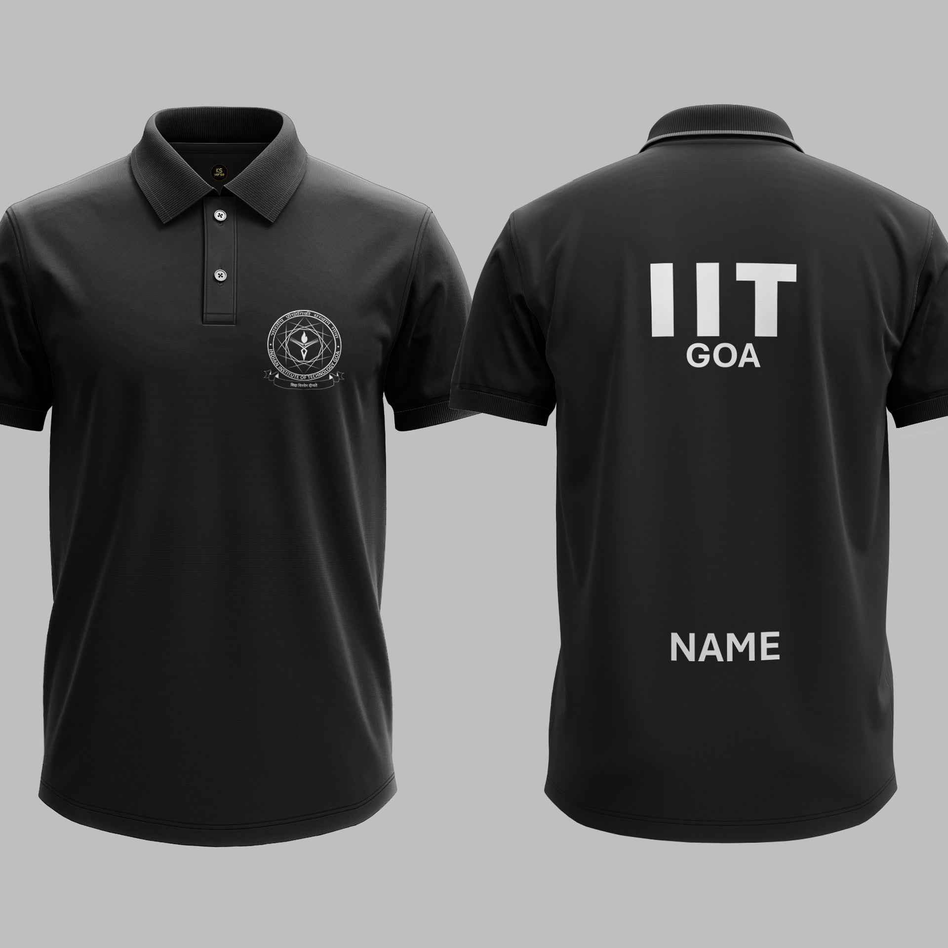 The IIT Goa Heritage Polo Tee