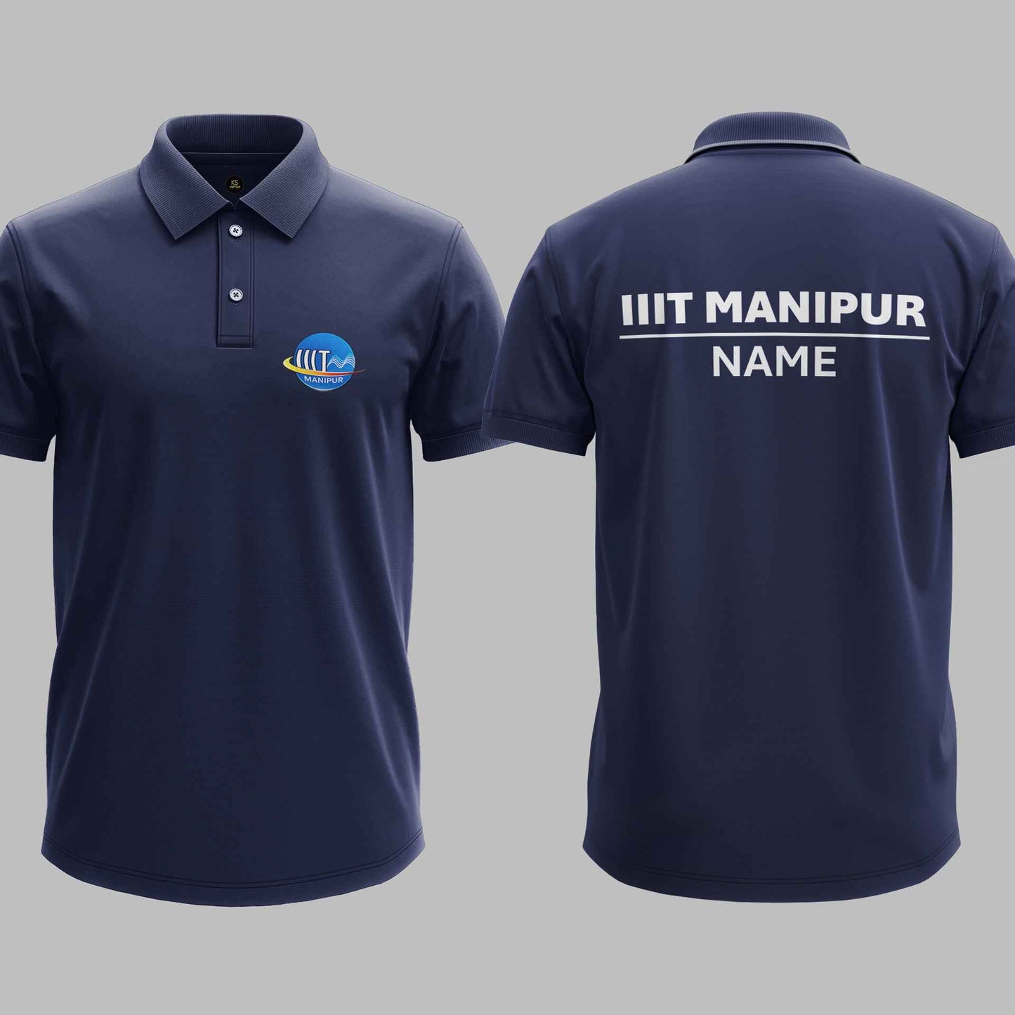 The IIIT Manipur Prestige Polo Tee - 200GSM