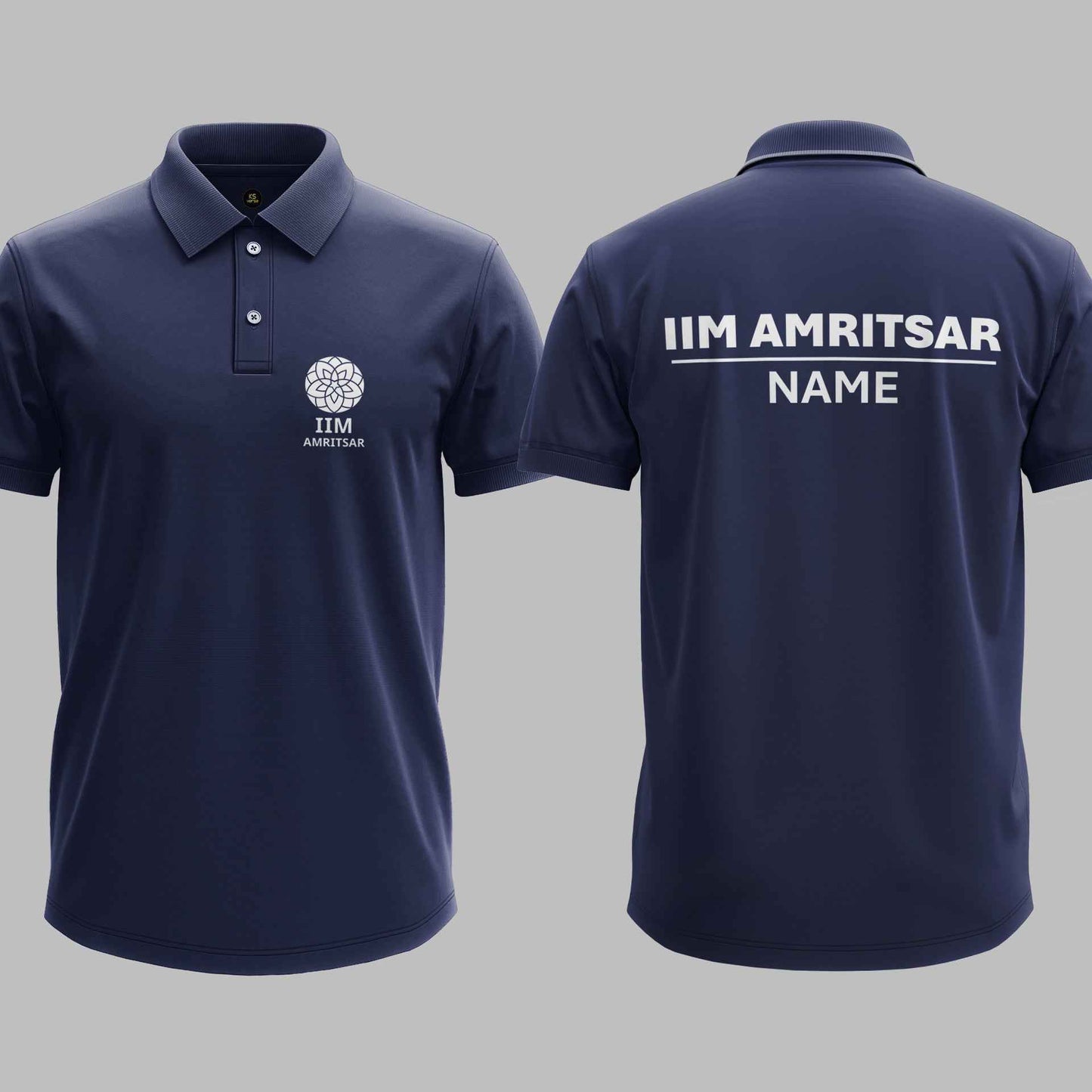 The IIM Amritsar Prestige Polo Tee - 200GSM
