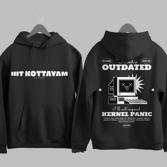 The IIIT Kottayam Void Kernel Hoodie - 320GSM