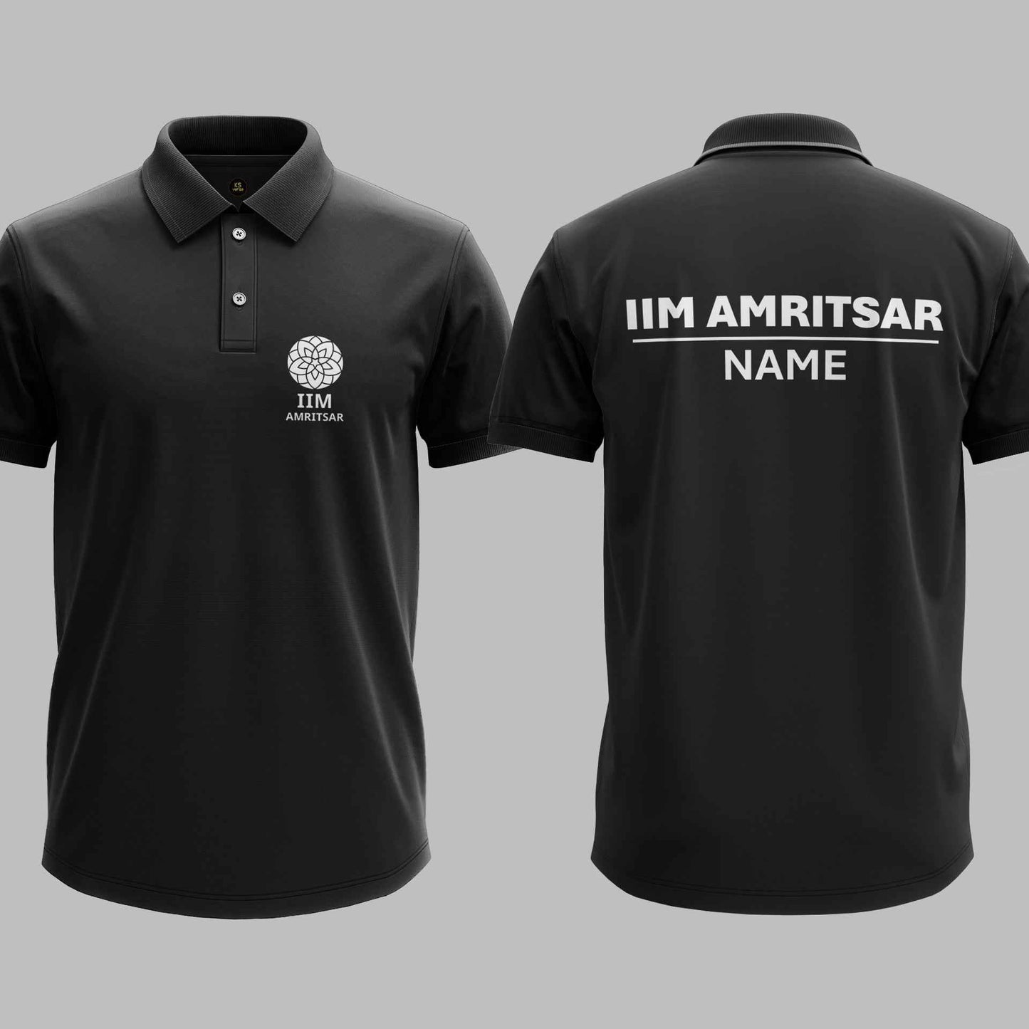 The IIM Amritsar Prestige Polo Tee - 200GSM
