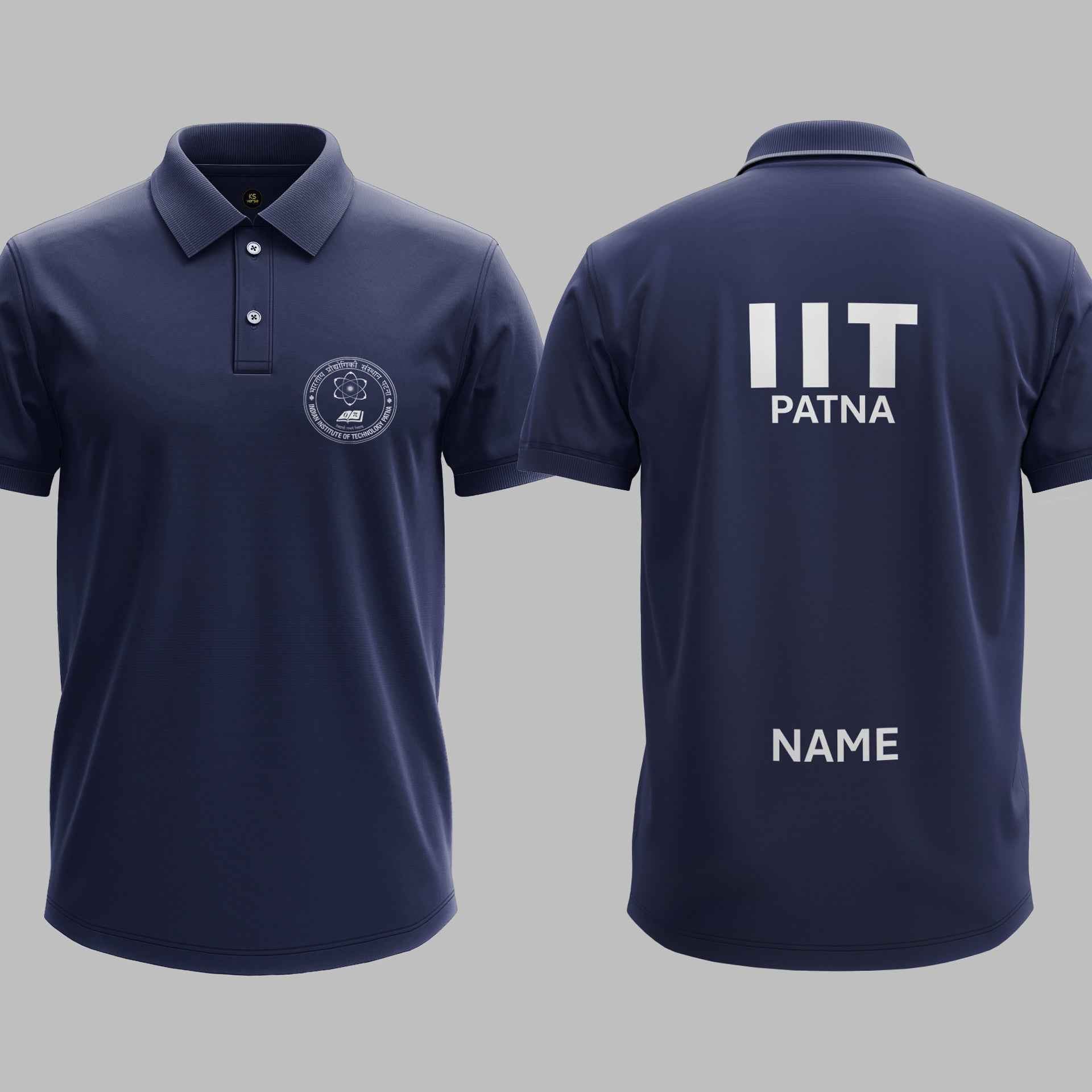 The IIT Patna Heritage Polo Tee