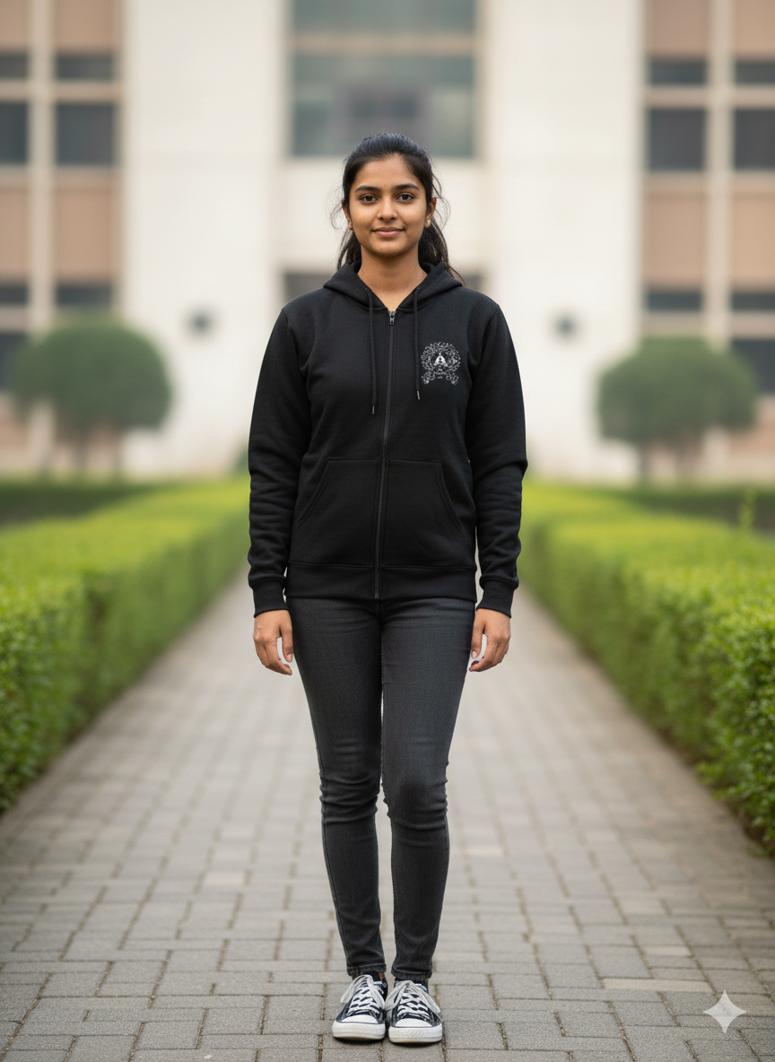 IIT Dhanbad Legacy Armour Zipper Jacket  (Print Your Name) – 320GSM