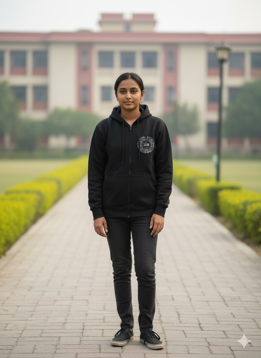 IIT Kanpur Legacy Armour Zipper Jacket  (Print Your Name) – 320GSM