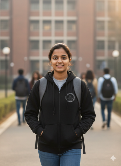 IIT Madras Legacy Armour Zipper Jacket  (Print Your Name) – 320GSM