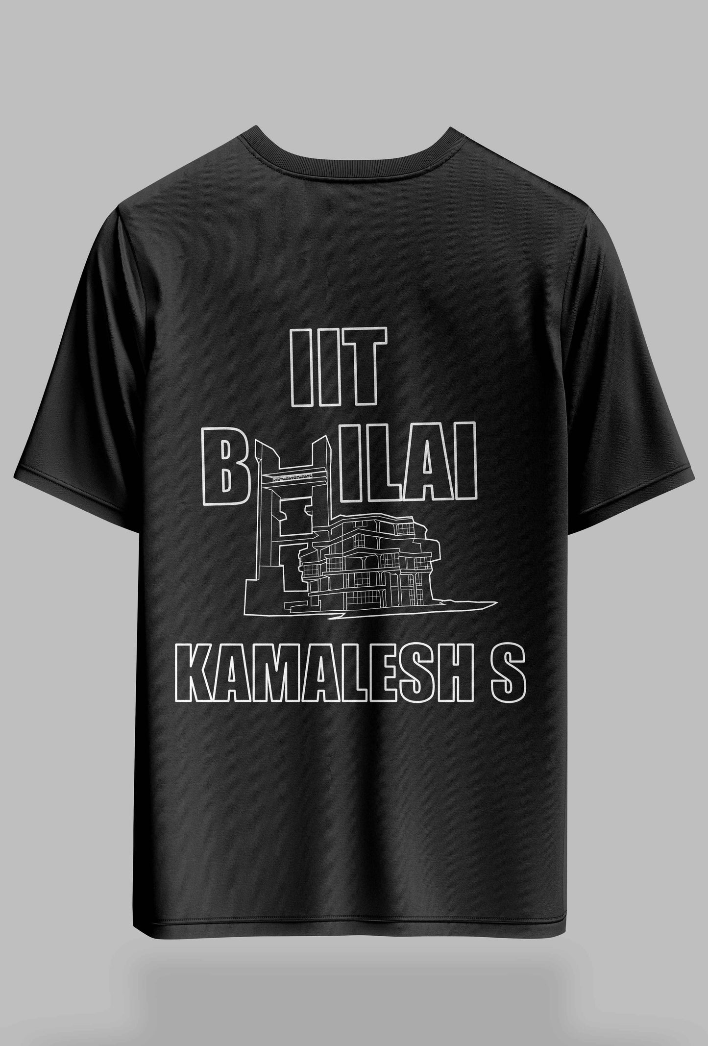 IIT Bhilai Signature Drop (Print Your Name)– 240GSM Oversized Tee