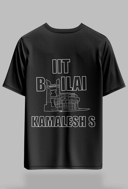 IIT Bhilai Signature Drop (Print Your Name)– 240GSM Oversized Tee