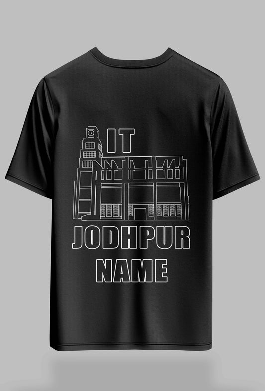 IIT Jodhpur oversize tee – KS Verse – front view