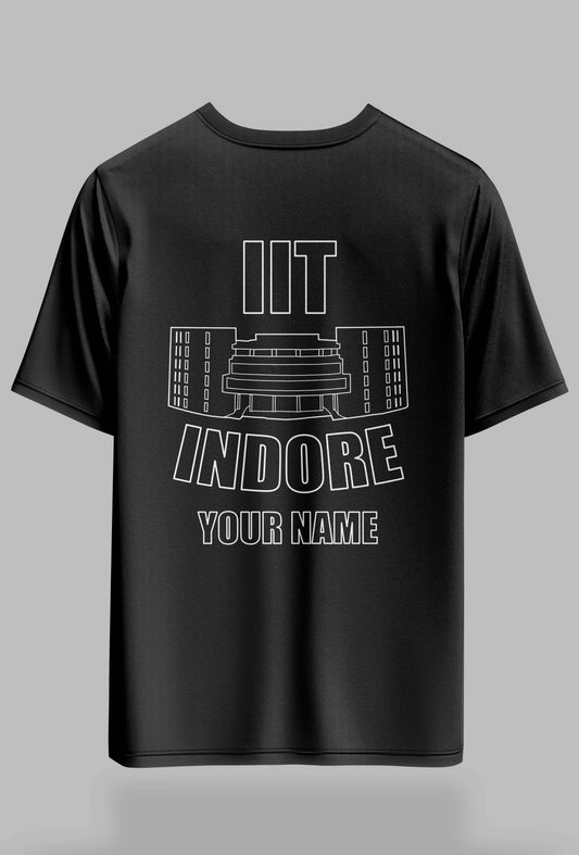 IIT Indore oversize tee – KS Verse – front view